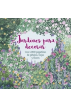 JARDINES PARA DECORAR CON 1.000 PEGATINAS DE PETAL