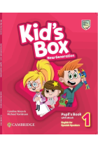 KID'S BOX NEW GENERATION ENGLISH FOR SPANISH SPEAKERS LEVEL 1 PUPIL'S BOOK WITH