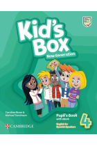 KID'S BOX NEW GENERATION ENGLISH FOR SPANISH SPEAKERS LEVEL 4 PUPIL'S BOOK WITH