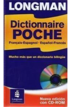 LONGMAN DICTIONNAIRE POCHE + CD ROM ESPAOL-FRANCES
