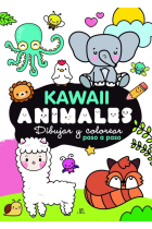 KAWAII - ANIMALES - DIBUJAR Y COLOREAR PASO A PASO