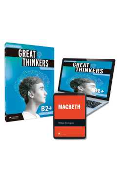 GREAT THINKERS B2+ STUDENT'S BOOK & EREADER: LIBRO DE TEXTO Y VERSION DIGITAL (L