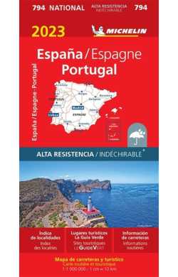 MAPA NATIONAL ESPAA PORTUGAL - ALTA RESISTENCIA (