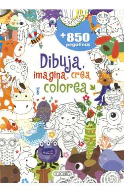 DIBUJA IMAGINA CREA Y COLOREA 422001